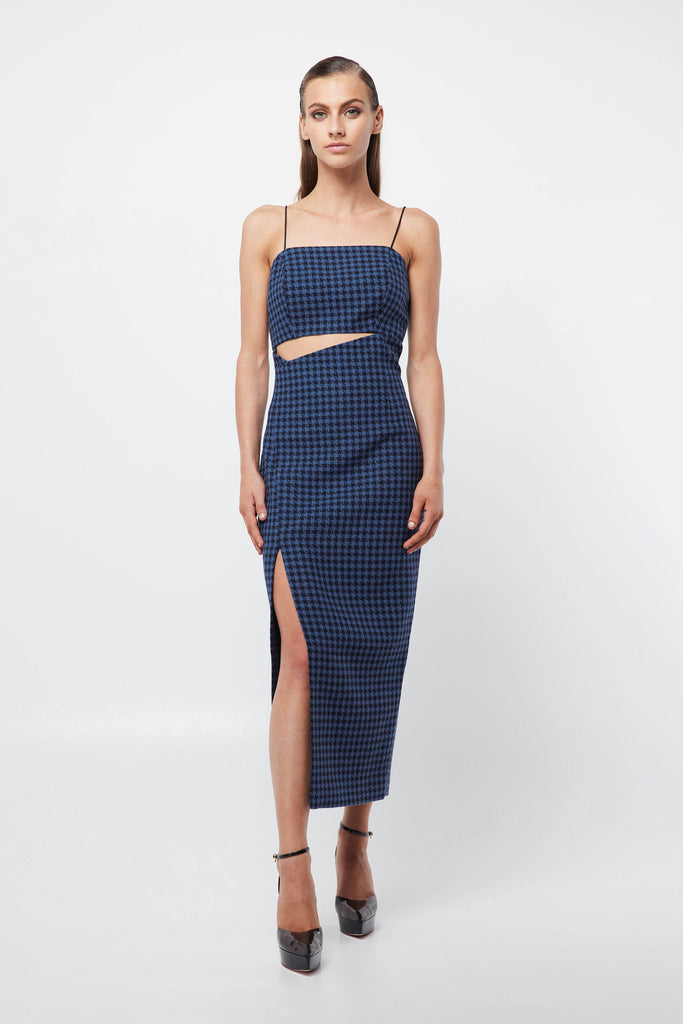 Static Cut Out Midi Dress