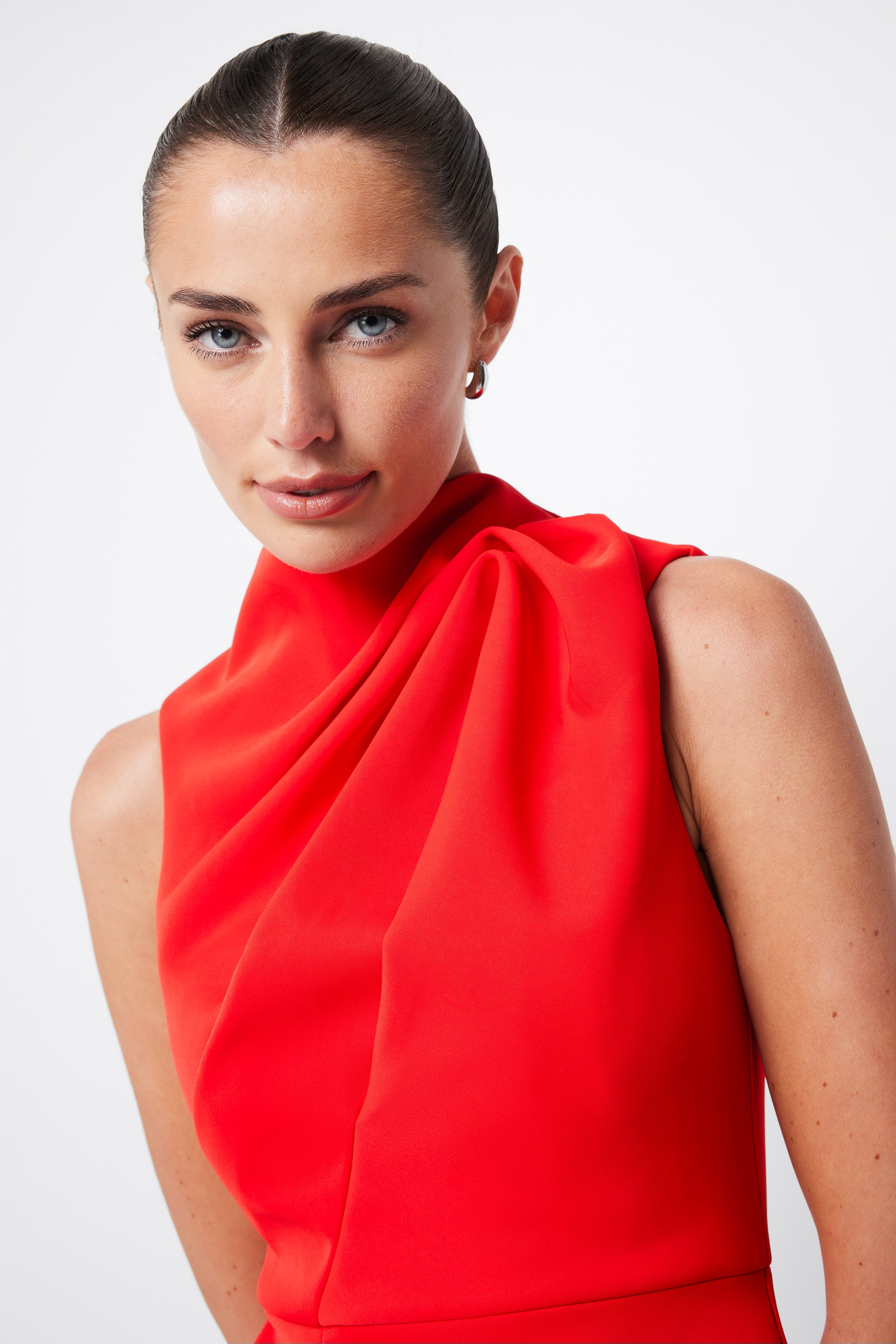 MOSSMAN Cosmic Maxi Dress Chilli