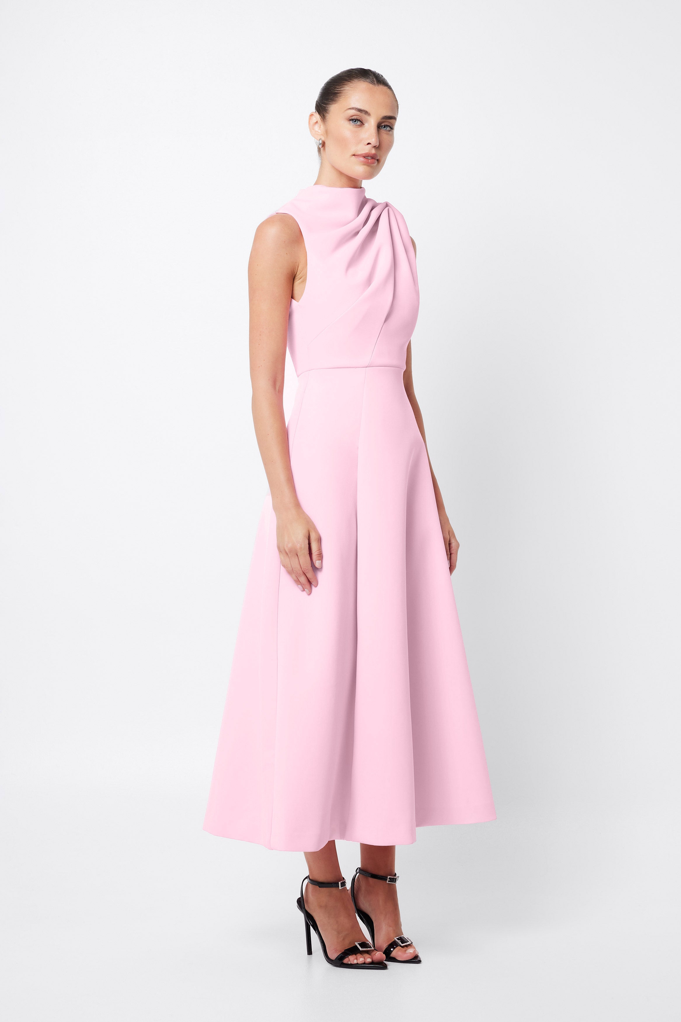 MOSSMAN Cosmic Maxi Dress Chilli main image 1