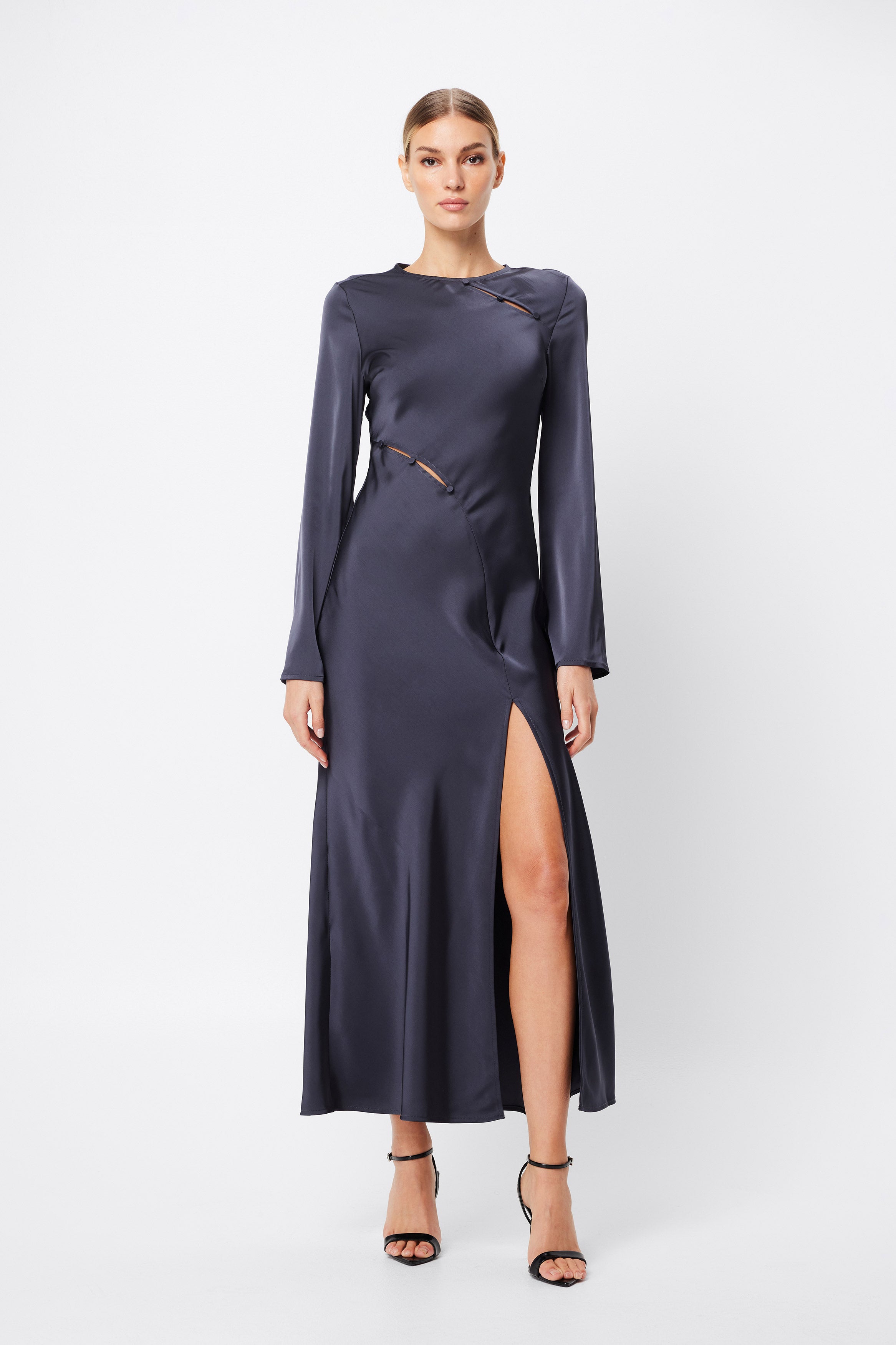 Illusion Maxi Dress