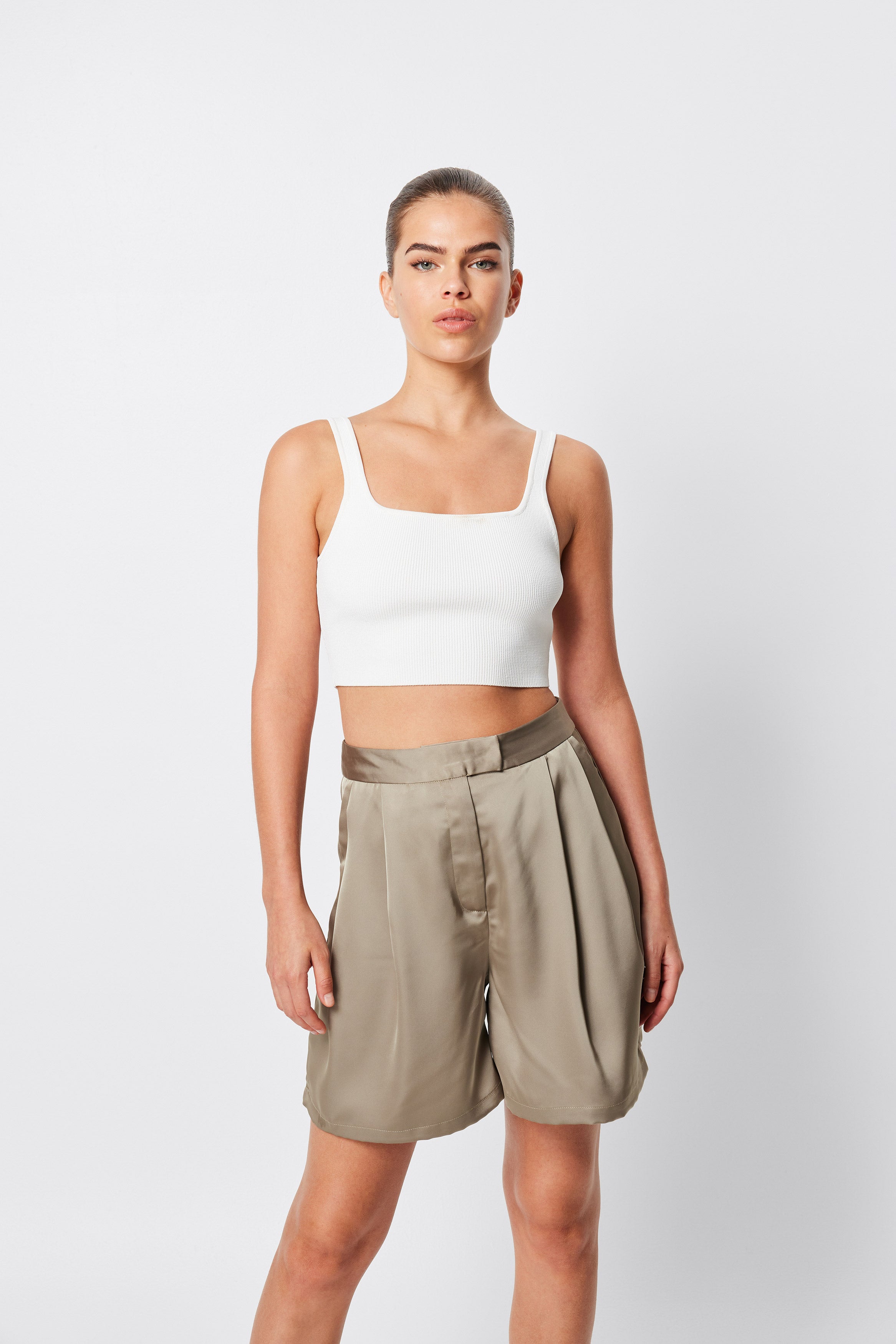 Monaco Cropped Tank