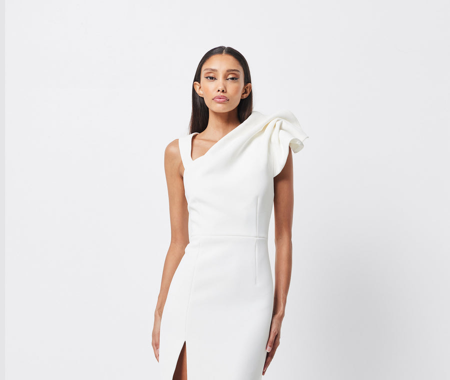 Temptation one hot sale shoulder midi