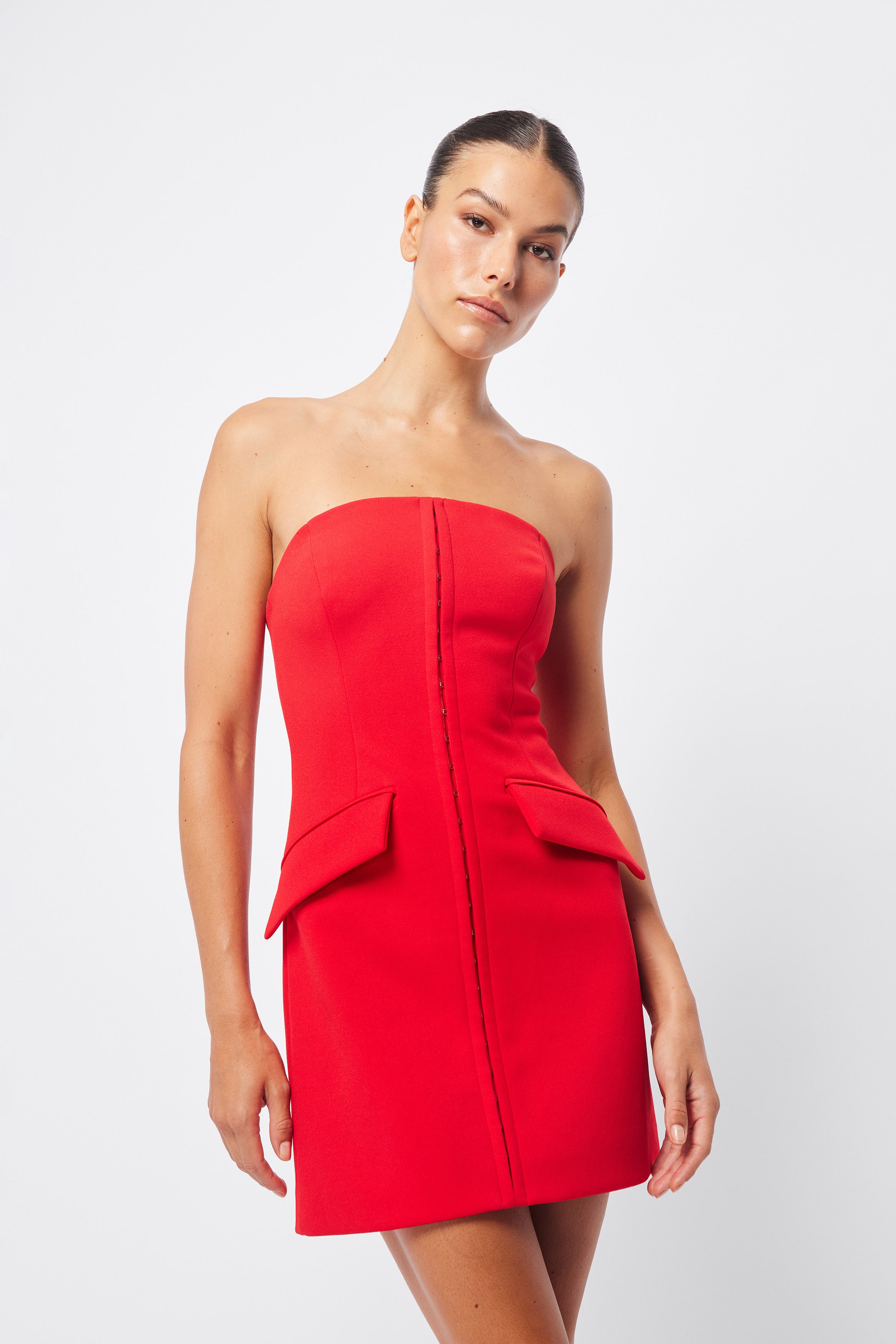 Linear Mini Dress