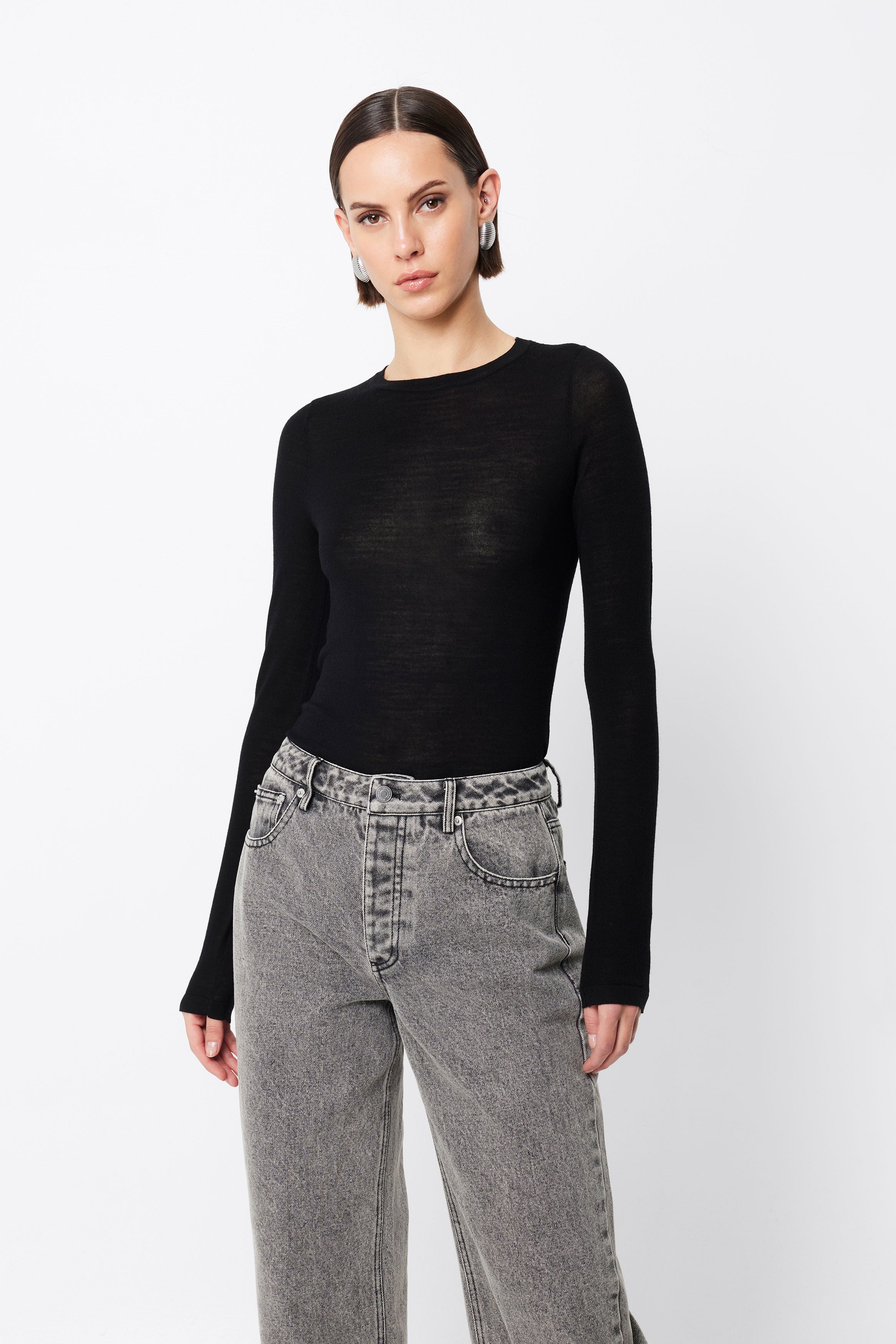 Maine Long Sleeve Merino Top