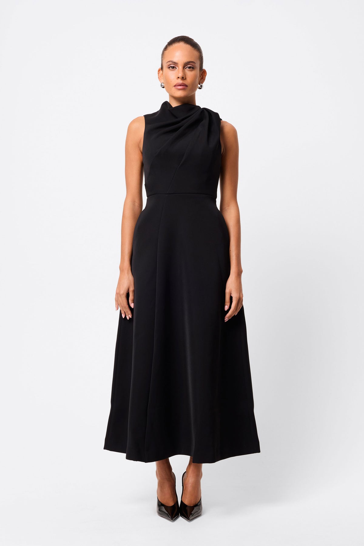 Robe Maxi MOSSMAN – Bleu – Taille US 8 / UK 12 / IT 44 – Neuf Avec étiquettes
