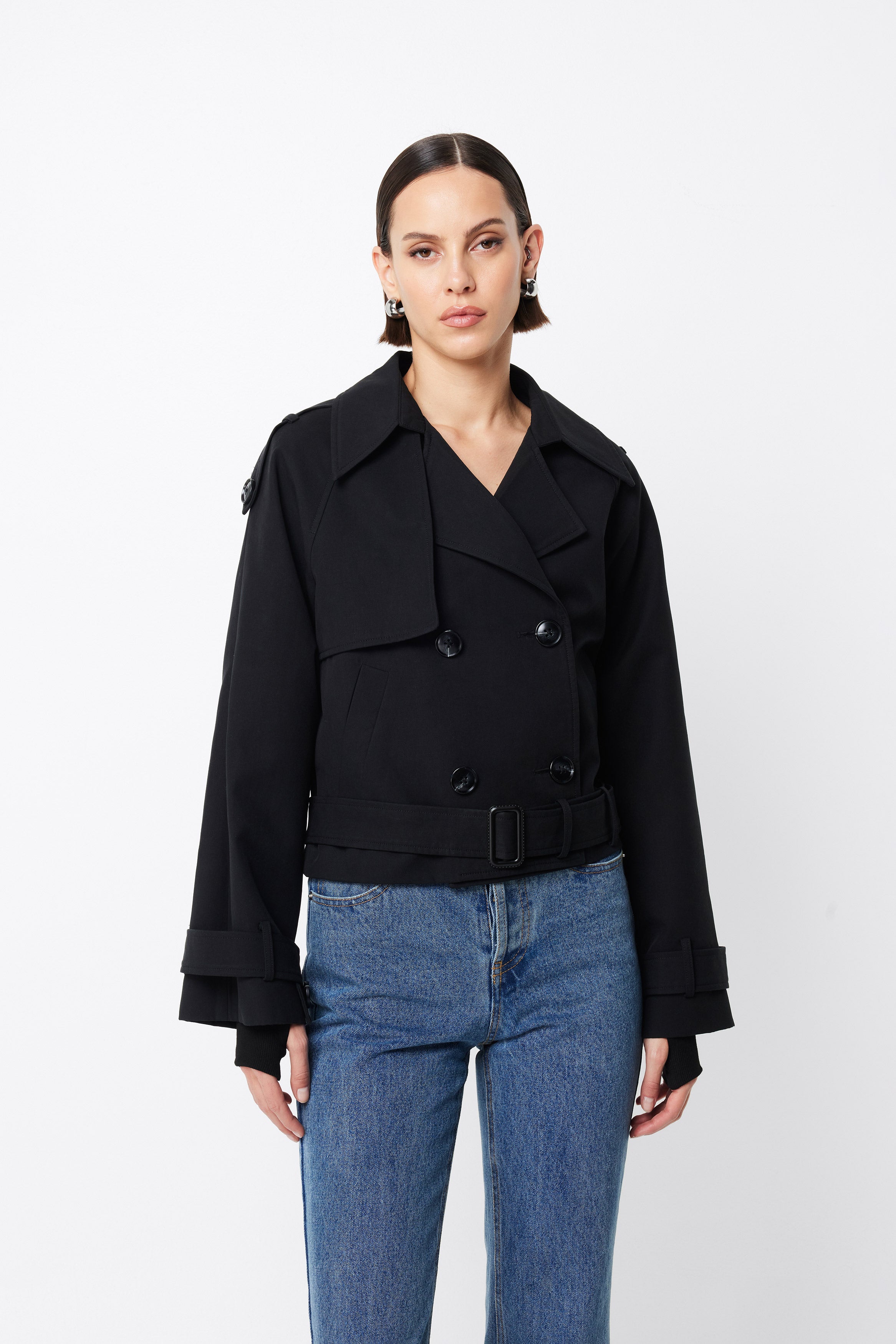 Franklin Cropped Trench