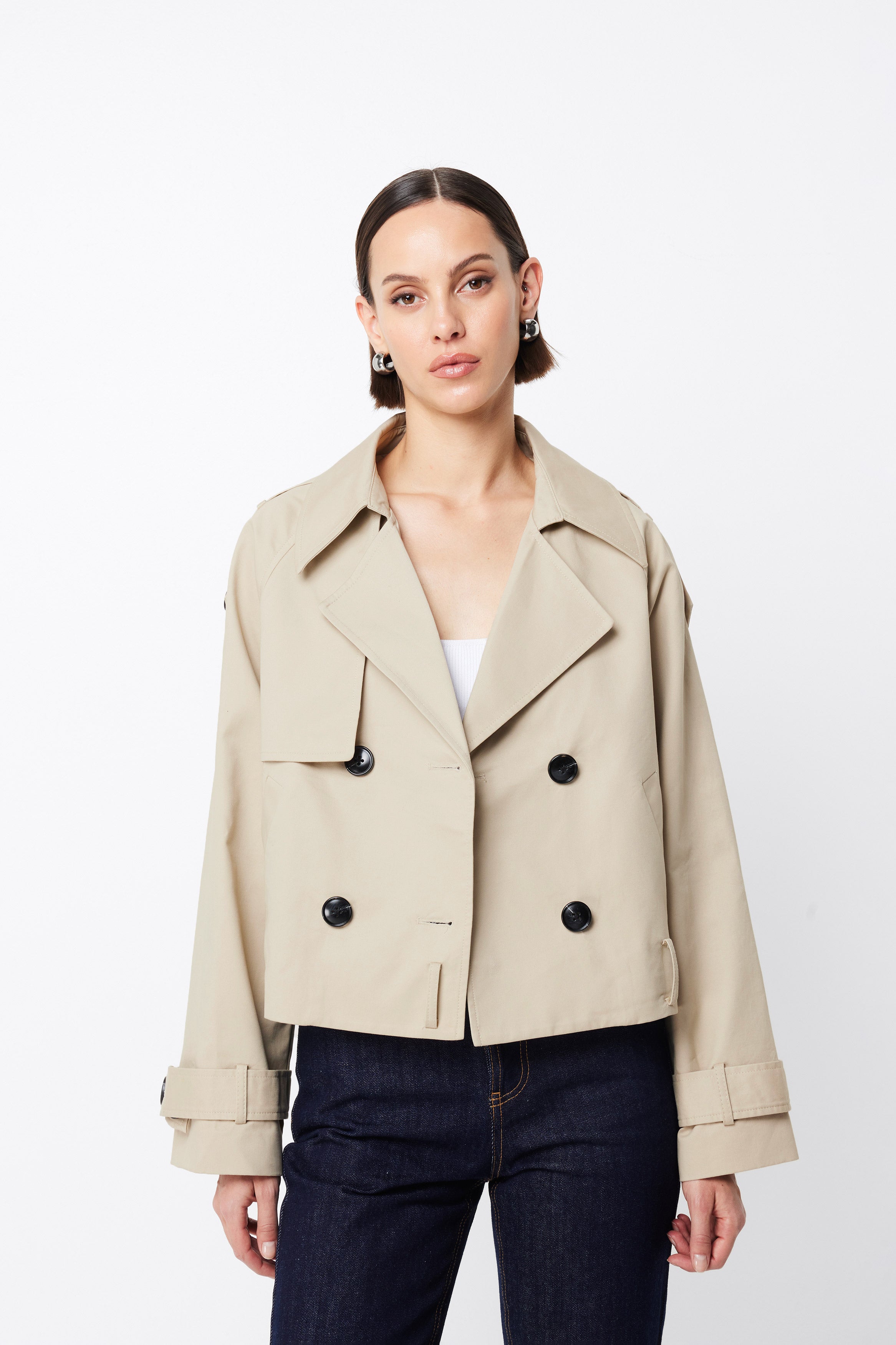 Franklin Cropped Trench