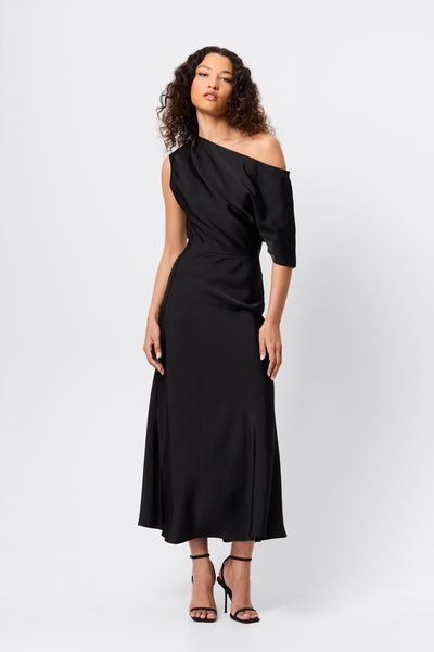 mossman the lady like midi dress Love In Dark - Pink dress