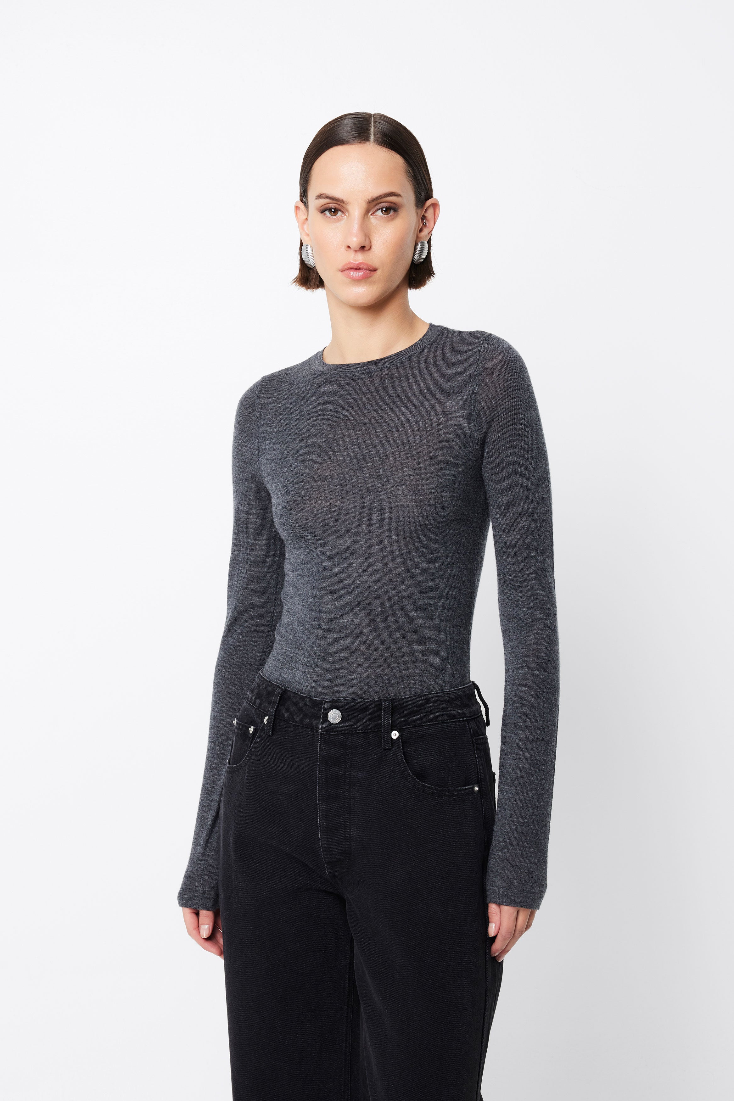 Maine Long Sleeve Merino Top