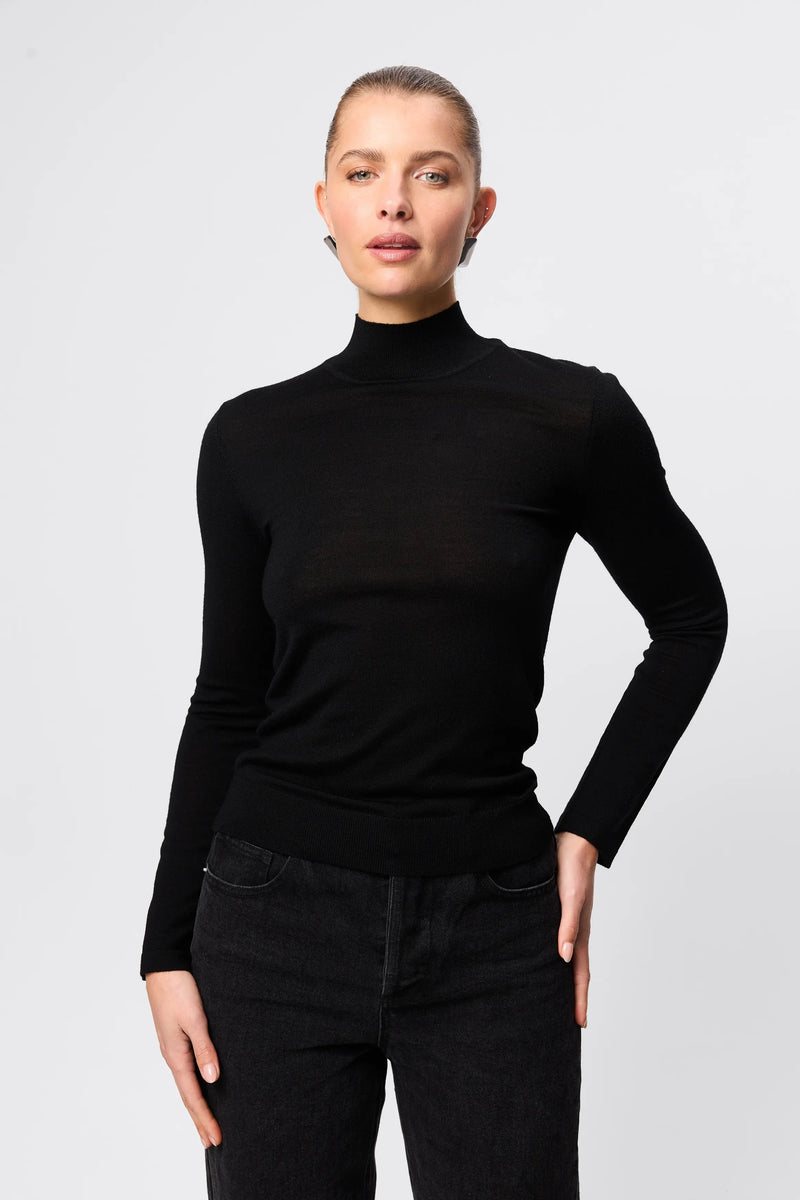 Maine Turtleneck Merino Top