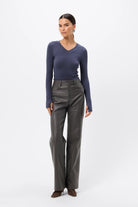 Sedona Top - Mossman | Blue Women's Long Sleeve Top | Image 3
