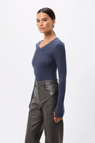 Sedona Top - Mossman | Blue Women's Long Sleeve Top | Image 4