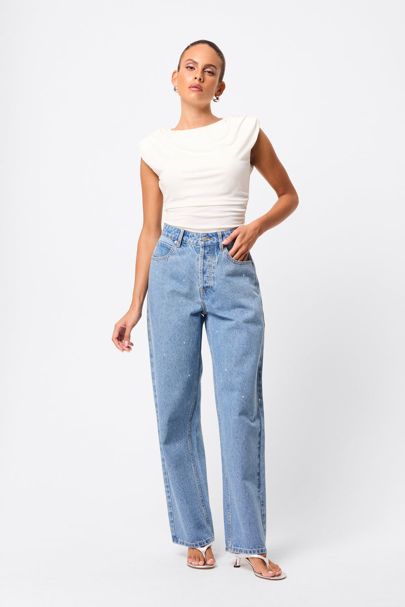 Stargazer Rhinestone Jean